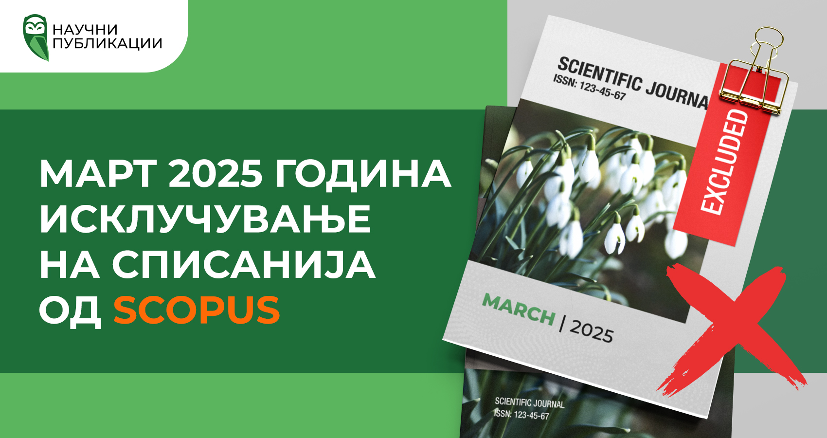 Исклучувања на весник од Scopus за март 2025 година
