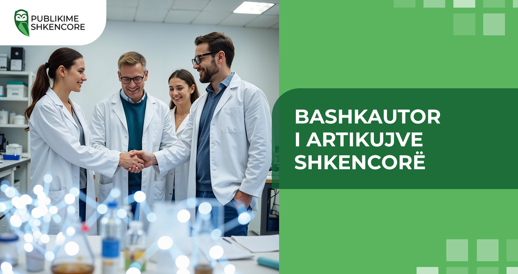 Bashkautor i artikujve shkencorë