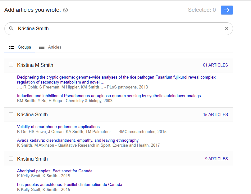 How to create a profile in Google Scholar?